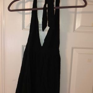 Black Capri jumpsuit